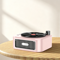 Retro Vinyl Record Player Bluetooth Speaker