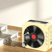 Retro Vinyl Record Player Bluetooth Speaker