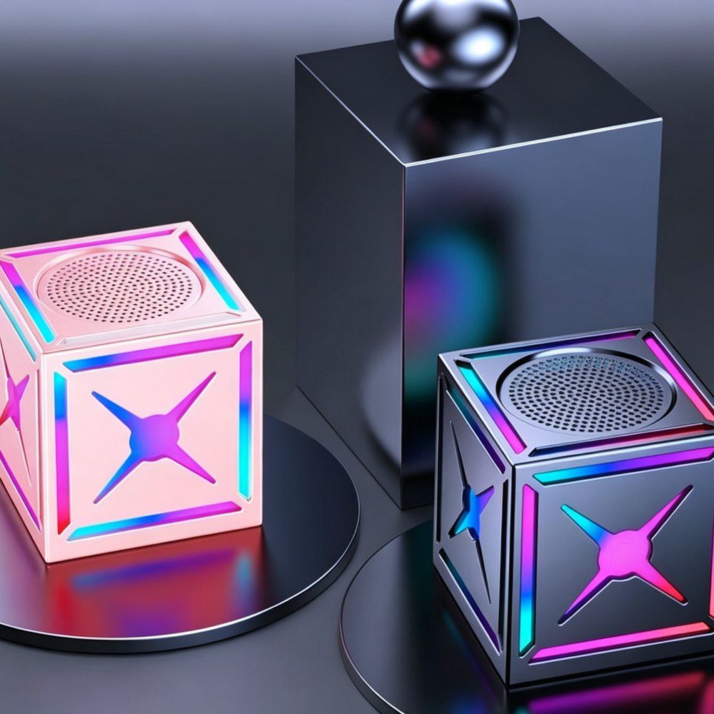 RGB Cube Bluetooth Speaker